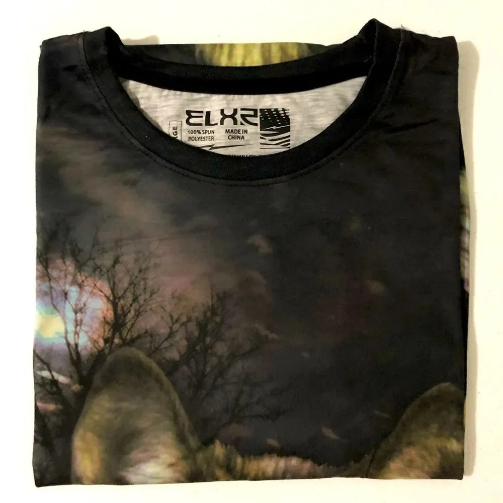 ELXR Men’s Printed T Shirt Size XL NWT
